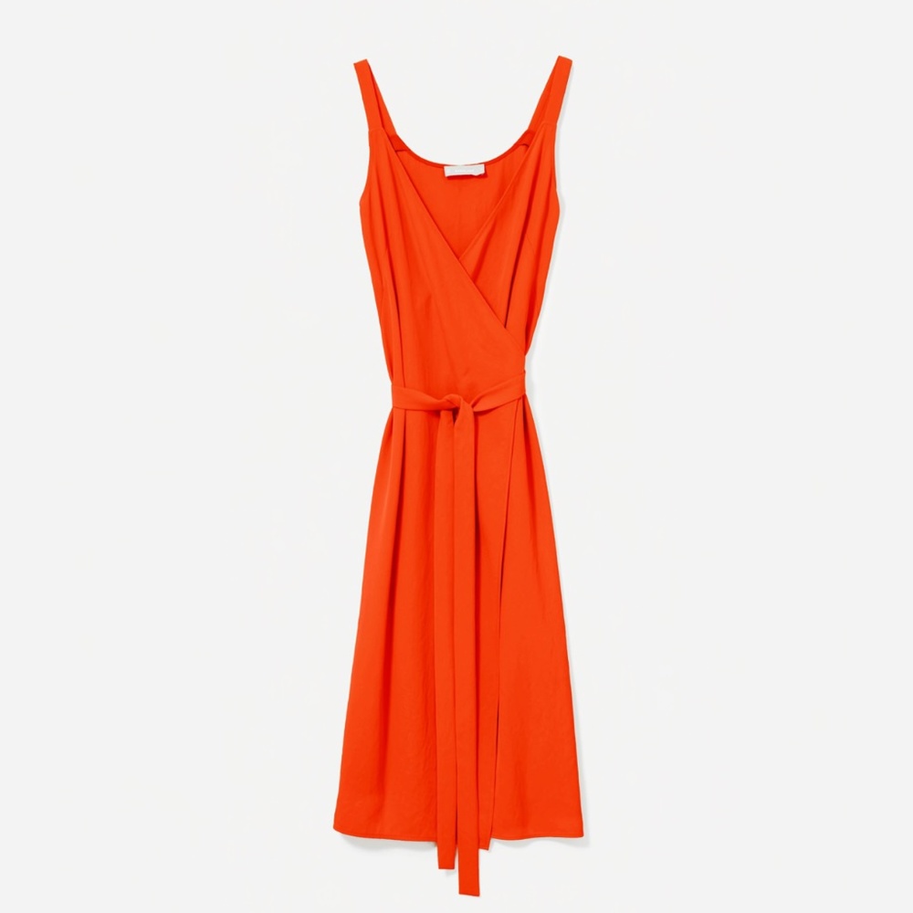 Everlane The Japanese GoWeave Tank Wrap Dress New
